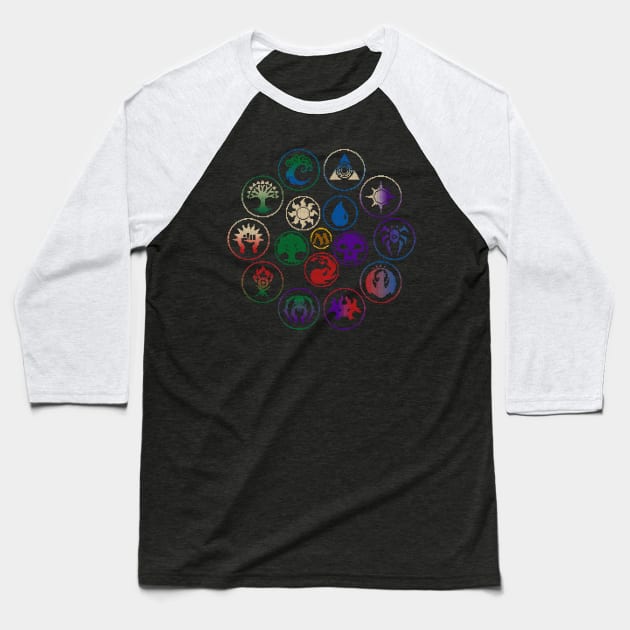 Magic Gathering - Ugly Christmas Sweater Baseball T-Shirt by graffd02